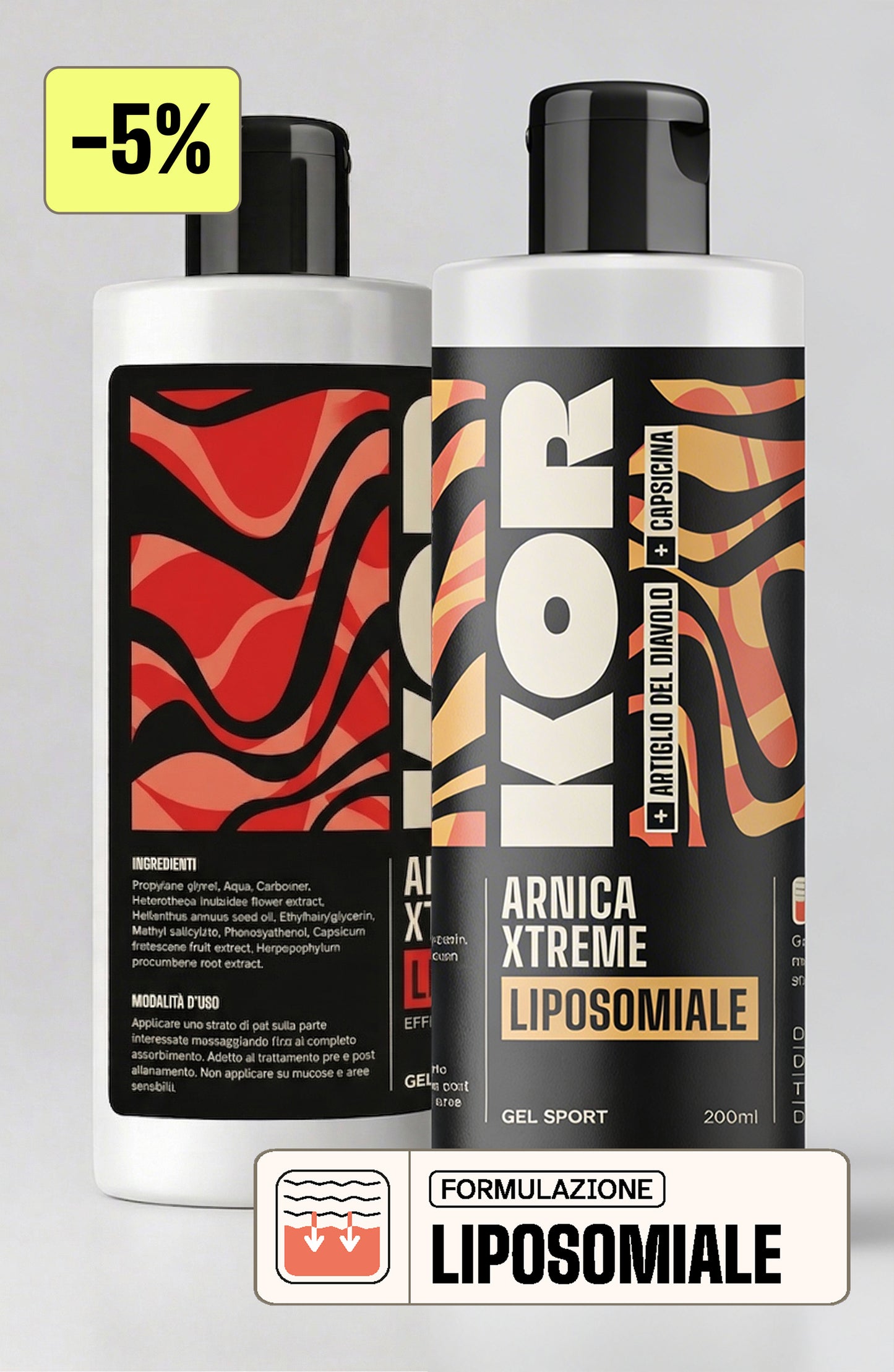 KOR Full Workout Kit | Bundle Arnica Xtreme + Effetto Caldo