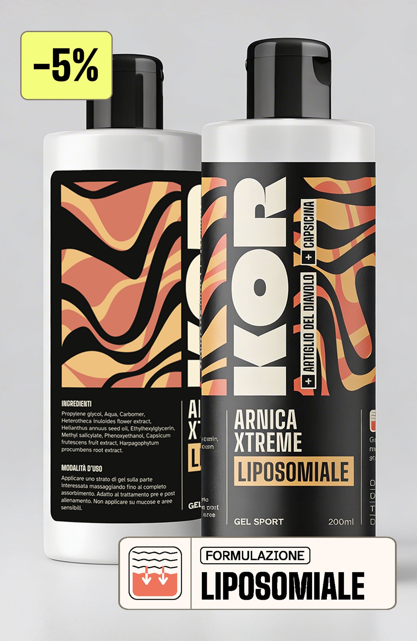 KOR Double Xtreme | Bundle 2x Arnica Liposomiale